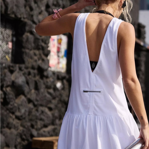 Free people Hot Shot Bubble Set in white brand new with tags size small - Picture 1 of 7